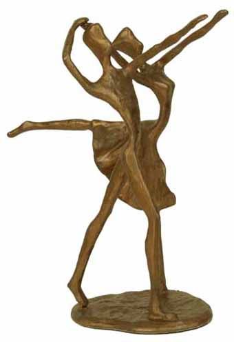 bronze statue ballerina